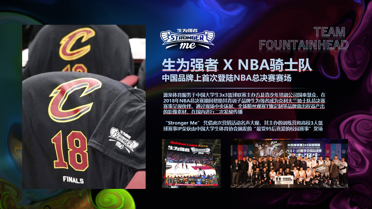 海外業(yè)務(wù)-生為強(qiáng)者 X NBA騎士隊(duì)